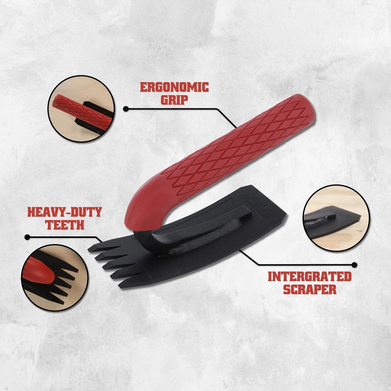 Zenith by Danco ZN700501 Carpet Staple Puller, Staple Extractor for