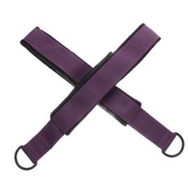 BESPORTBLE 2pcs High Elastic Stretch Straps for Fitness and Yoga Durable Polyester Bands for Arm Leg Back Stretching Portable Pulling Ropes for Home and Gym Use