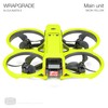 WRAPGRADE Skin Stickers Compatible with DJI Avata 2 (Neon Yellow)