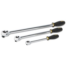 Titan 11307 3-Piece 36-Tooth Extra-Long Ratchet Set