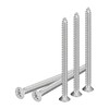DTGN 30Pcs #12x3" Flat Head Wood Screws, 304 Stainless Steel