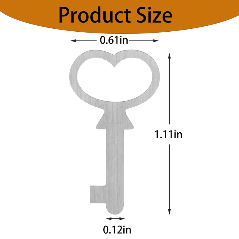 Rsoise Cedar Box Key, Replacement for Lane Mini Keepsake Boxes,