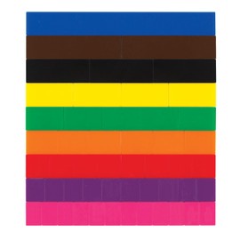 EAI Education Fraction Tiles: Blank Set of 51 - Without Tray