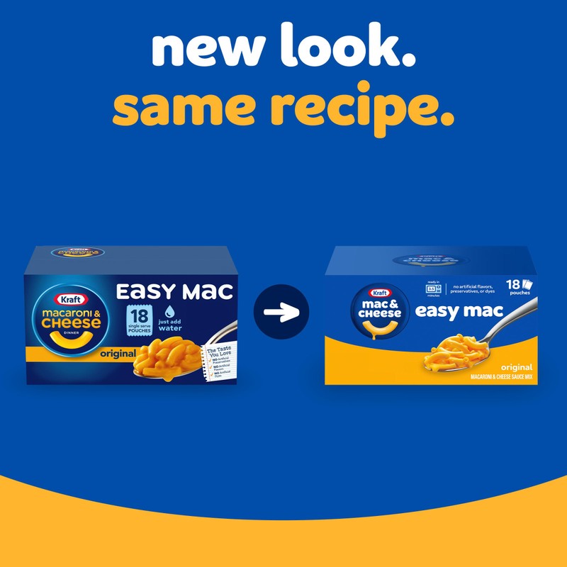 Kraft Easy Mac Original Mac & Cheese Macaroni and Cheese
