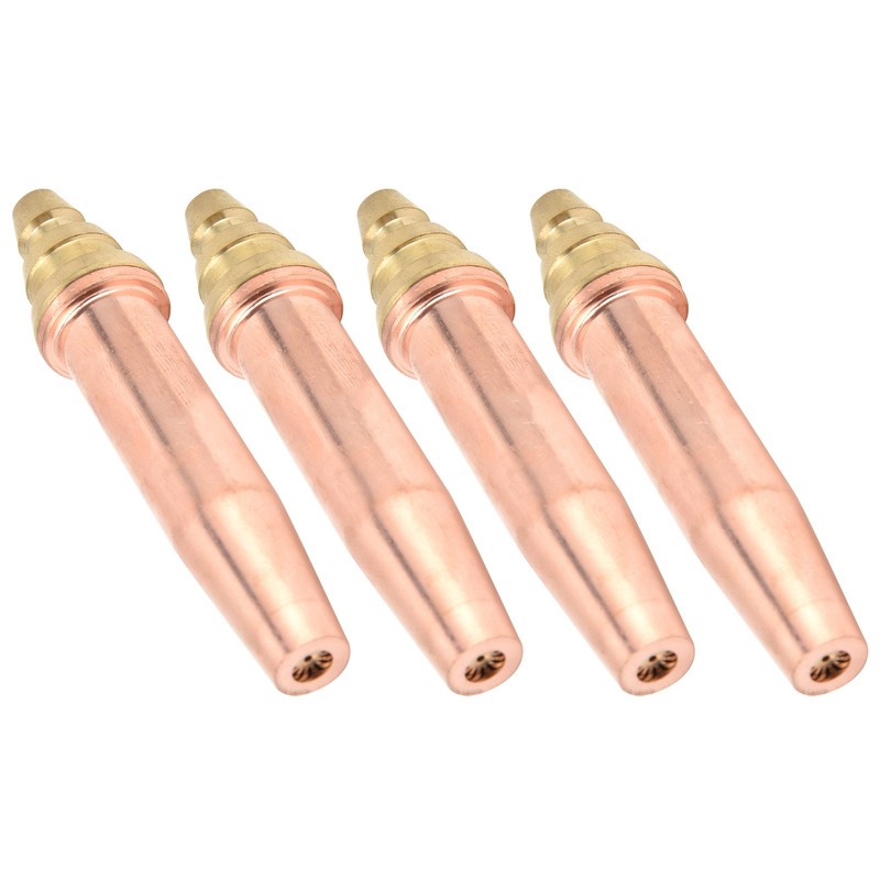 4Pcs Propane Cutting Torch Tips High Temperature Resistance Fast Cutting
