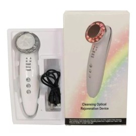 Quality Maquina Facial Rejuvenecedora Ultrasonic + Crema Leche/rosas