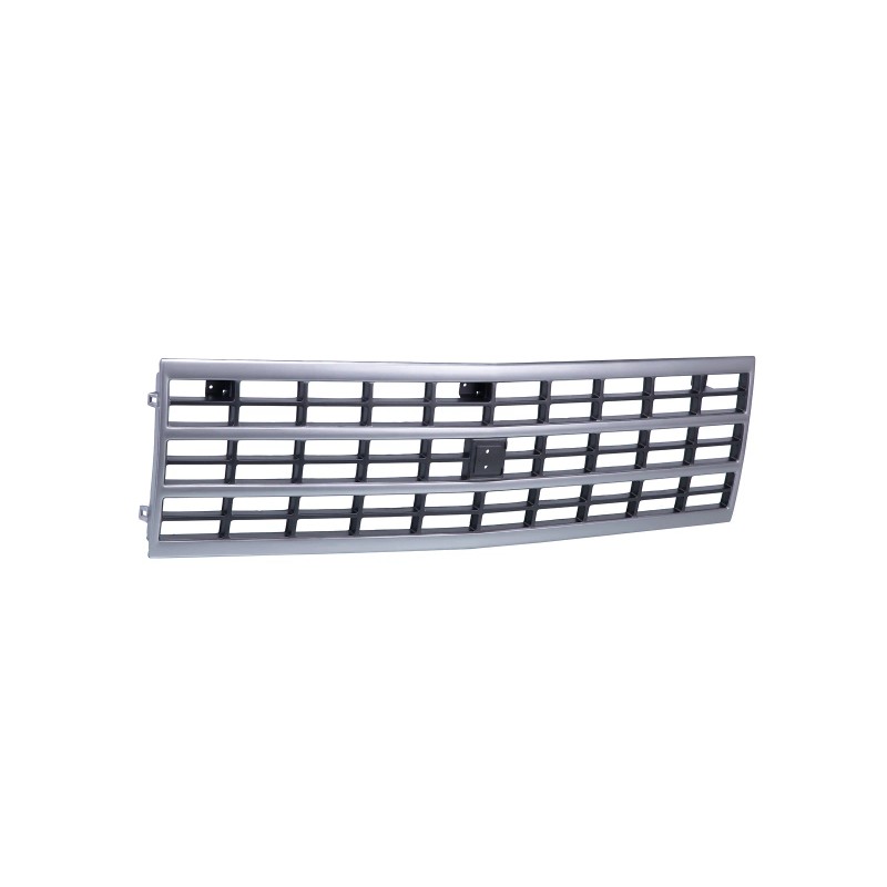 TopAlpha Silver Front Grille w/Black Insert For 92-95 Chevy G