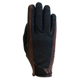 Roeckl Sports Riding Gloves Wattens Outdoor Winter Gloves Black/Mocha 6