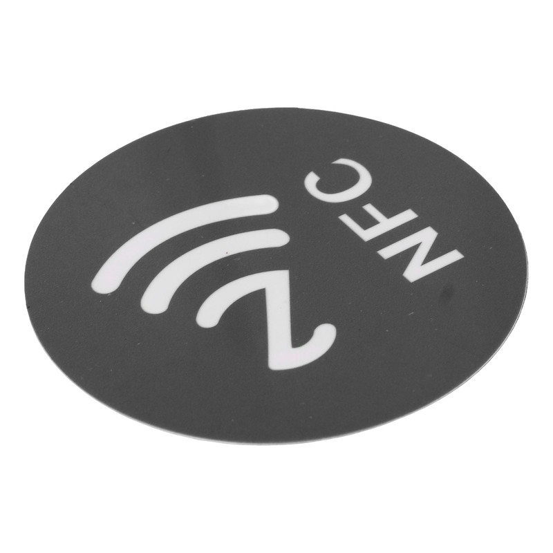 20 Pcs ID5200 NFC Stickers Adhesive Label Round 40mm Anti