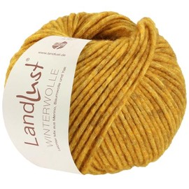 LANA GROSSA Landlust Winter Wool, Soffilo with Yak Fibres, Hand Knitting Yarn Made of 50% Virgin Wool (Merino), 35% Cotton and 15% Yak, 50 g Wool for Knitting and Crocheting, 70 m Yarn