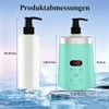 Massage Oil Warmer Green with Two Oil Bottle Distributors for