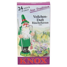 Knox Violet Scent German Incense Cones Made in Germany for Christmas Smokers