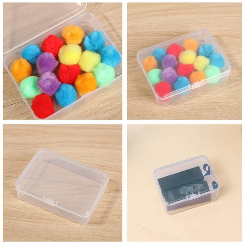 Mini Storage Box, CuiCanfla 10 Pcs Mini Plastic Storage Containers