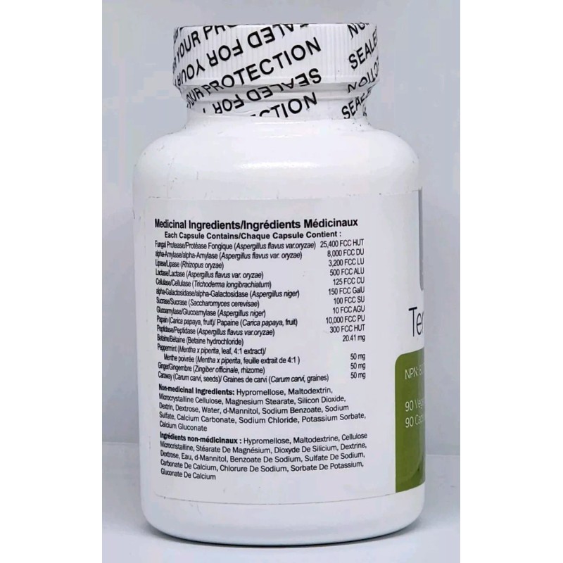 doTERRA TerraZyme 90 Capsules New Sealed Bottle