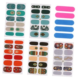 minkissy Sheets Nail Art Stickers Nail Decals Stickers for Builder DIY Accessories