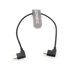 SZRMCC Type C Male Type C to DJI RS3 Mini Gym Ball Stabilizer for Canon R5 R6 R7, Nikon Z6 Zfc, Sony A1, FX3, A7S3, A7M4, Panasonic Lumix Camera