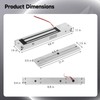 600lbs Electric Magnetic Lock - Waterproof Electric Magnetic Door Lock