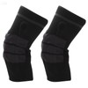 2Pcs Winter Knee Brace Protector Anti Slip Knee Compression Sleeve