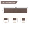 Waterproof Table Runner, Table Runners Modern, Table Runners Decorative Waterproof,