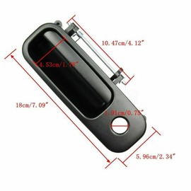 Bohaner Tailgate Handle with Lock Tailgate Handle for VW Golf 4 Polo Lupo 6X1 6E1 6N Caddy III Sharan Transporter T5 T6 1H5 1J1 1J6827565B