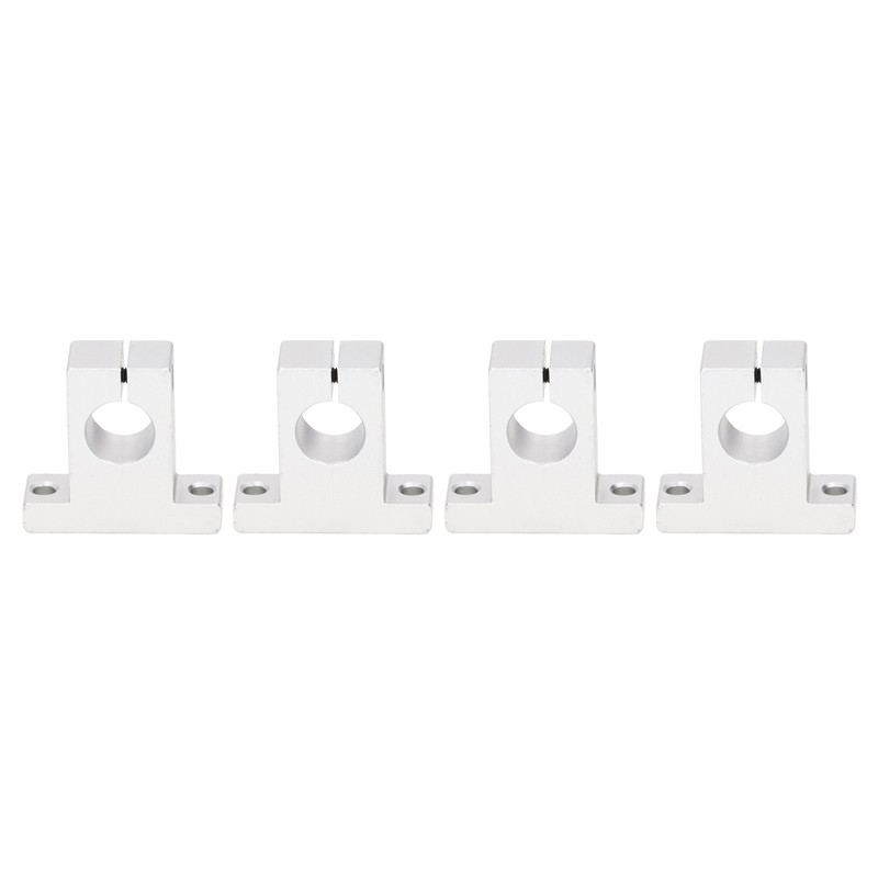 4 Pcs Rail Guide Support Aliminum Alloy Linear Motion Bracket