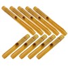 20 Pcs Bamboo Wind Chimes Fittings Decked Accessories Decorating Tools