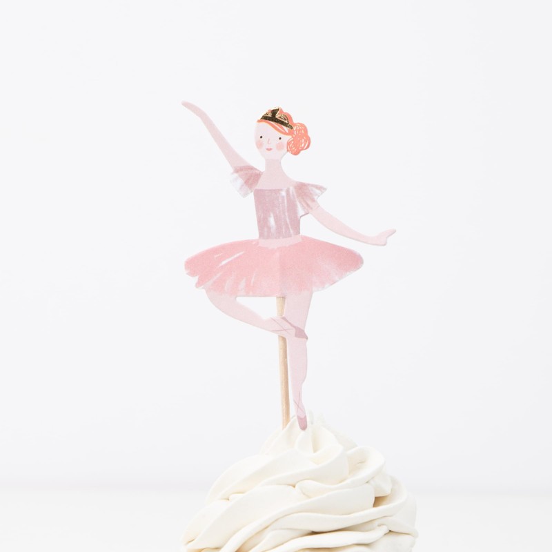 Meri Meri Ballerina Cupcake Kit (Pack of 24)
