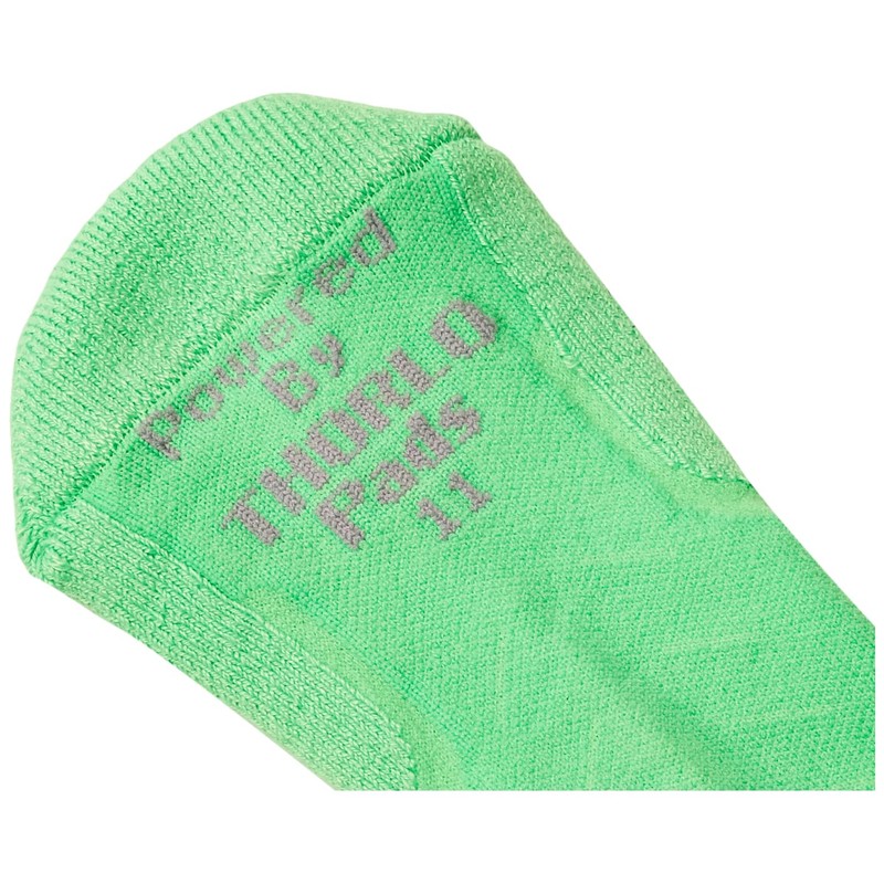 Thorlos Experia Women's XCCU Running Socks, Electric Green, Medium