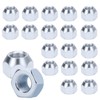 shliyitx 20PCS 1/2-20 Inch Trailer Lug Nuts 509 Tire Wheel