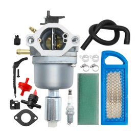 JUUDDENPARTS 794572 Carburetor Air Filter Kit, 698620 Carb Replacement for Brigs-straton 799727 698620 794572 792358 791858 793224 697190 14HP 15HP 16HP 17HP 17.5 HP 18HP Lawn Tractor Mower Carb