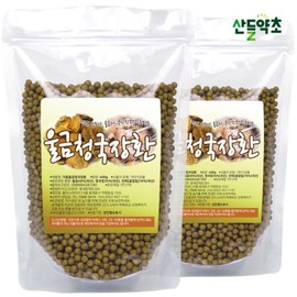 Domestic turmeric cheonggukjang pills 400gx2pack / 국내산 울금청국장환 400gx2팩
