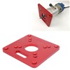Trimming Flip Board Aluminum Alloy Router Table Plate Universal Woodworking
