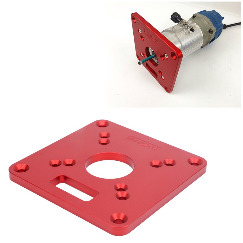 Trimming Flip Board Aluminum Alloy Router Table Plate Universal Woodworking