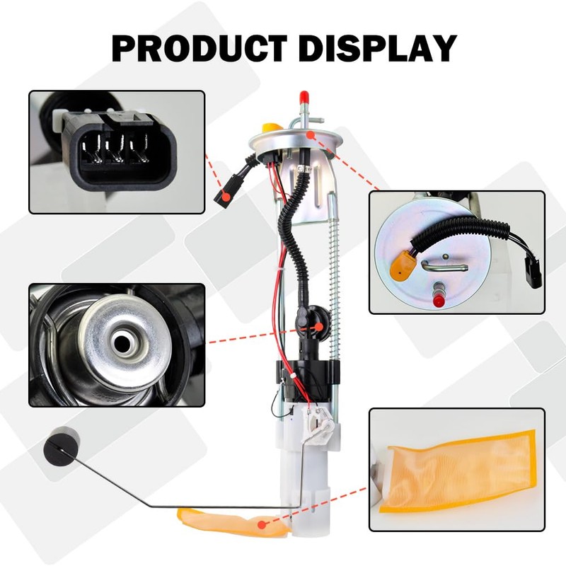 2204306 Fuel Pump Assembly Compatible with 2009-2011 Polaris Ranger 500,