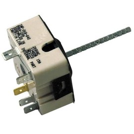 Robertshaw 5500-208 Infinite Switch, 208V, Black Dial