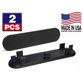 Corvette 97-04 C5 Corvette Door Panel Access Plug Cover Pair Carbon Composite 25506490869