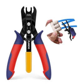 PLANEKO Air Line Pliers Push to Connect Fitting Disconnect Tool for 1/4" 5/16" Pneumatic Hose Quick Connect Fittings Removing Air Line Removal Tool Hose Release Pliers for 6mm 8mm Push Fit Connector