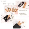 Pack of 12 Empty Lipstick Sleeves with Bamboo Bowl, MERYSAN