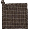 VHC Brands Kettle Grove Patchwork Blocks Pot Holder 8x8 Primitive
