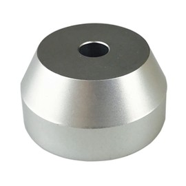 45 RPM Adapter Solid Aluminum for most Vinyl Record Turntables 2.2oz Replaces Standard 7” Singles Adaptor. for Serious Audiophiles That want to get The Best Sound out of their Collection