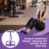 6 Tube Workouts Resistance Band, TPE Durable Sit-up Pull Rope,