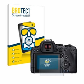 BROTECT Anti-Glare Protective Glass for Canon EOS R6 Mark II Protective Film Tempered Glass Matt [Extremely Scratch-Resistant 9H, Anti-Reflection, Anti-Fingerprint]