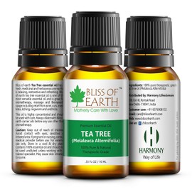 Bliss Of Earth 100% Pure Tea Tree Essential Oil - 10 Ml Bottle -