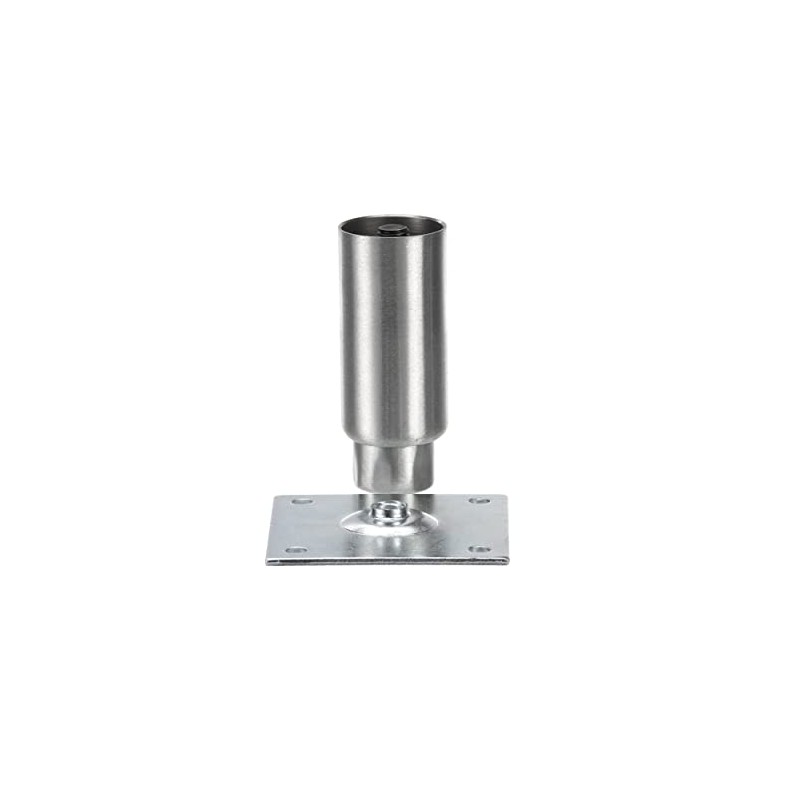 "1-5/8" OD x 4" H Stainless Steel Equipment Leg with