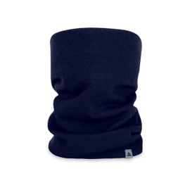 DANISH ENDURANCE Bufanda Deportiva de Lana Merino, Azul Marino Oscuro, Talla única