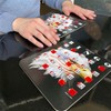 MR CHIPS Jam-Proof Fingertip Bingo Cards with Sliding Windows 25