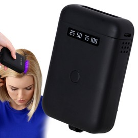 V Light Hair Extensions Kit - Portable 405nm Invisible UV Glue Fast Curing Mini LED Light - Handheld UV Lamp Machine for Real Human Hair & Wavy Wig Extension – Rechargeable Nano Bonding Set for Women