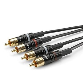 Sommer Cable HBP-C2-0900 Jack / RCA Audio Connection Cable [2x RCA Male to 2x RCA Plug] 9