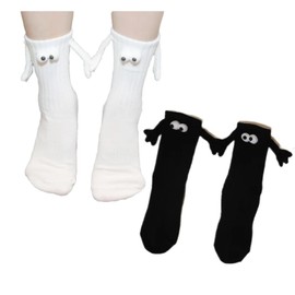 SLOUFIOL Holding Hands Cute Socks Magnetic Connection Doll Funny Christmas Birthday Gifts Idea