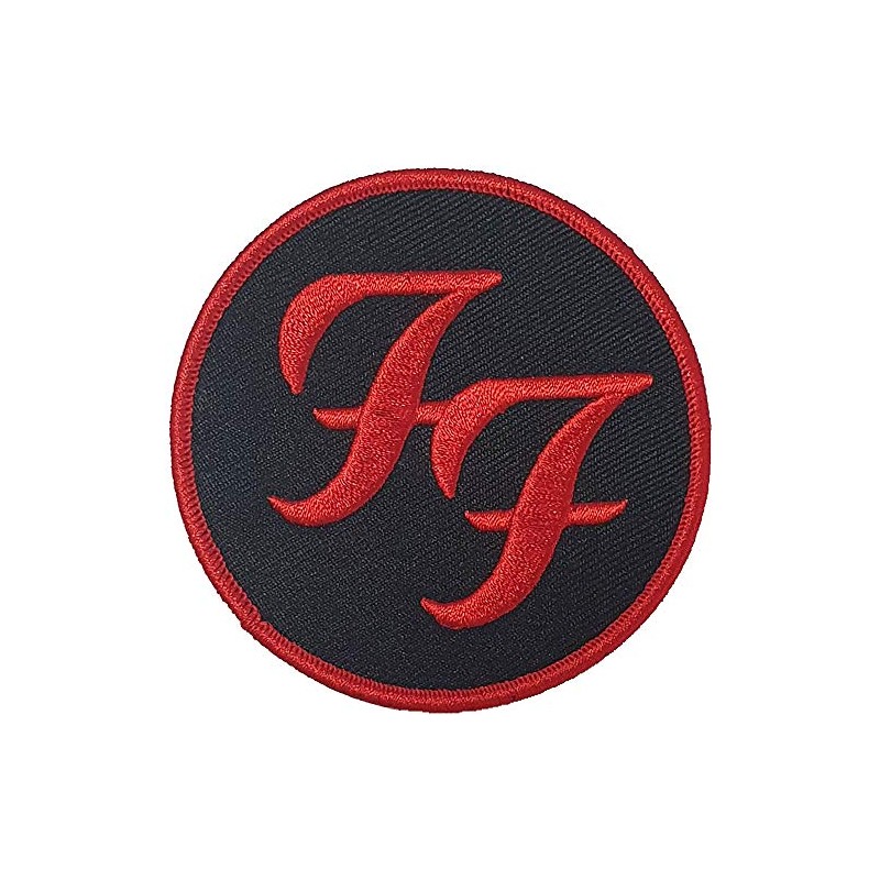 Foo Fighters Patch Circle Logo Black/Red